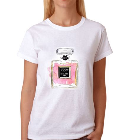 tee shirt with perfume design
